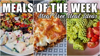 MEALS OF THE WEEK | FAMILY FOODS | RECIPES | MEAT FREE MEAL IDEAS