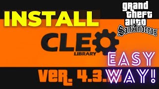 Best Method to Get Cleo 4 in Gta San Andreas pc 2021 | How to get Cleo 4 in Gta San Andreas pc