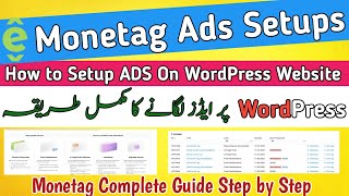 How To Setup Monetag Ads On WordPress 2023 | Full Setup Monetag Ads