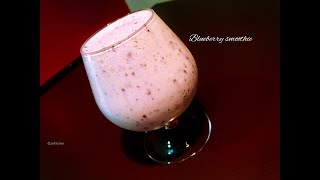 summer drink  koool Blueberry smoothie | smoothie CWJ