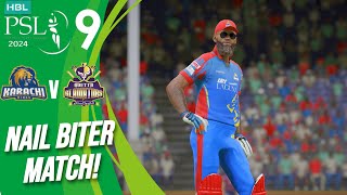 KARACHI KINGS VS QUETTA GLADIATORS | PSL 9 MATCH | CRICKET 24 GAMEPLAY