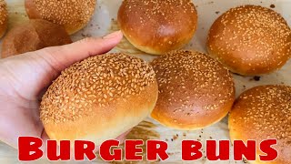 How to make the best burger buns of all time- خبز البرجر الطري والهش