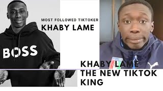 KHABY LAME BECOMES THE MOST FOLLOWED TIKTOK CONTENT CREATOR//BREAKS TIKTOK FOLLOWERS RECORD