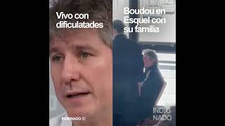 Boudou, está esquiando en el cerro La Hoya, en Esquel, con toda su familia. Se nos ríen en la cara