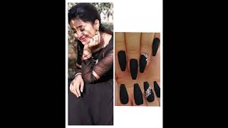 Shivangi Joshi vs nail art 💕💕|| dress same colour 😍||