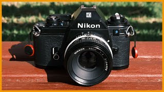 니콘 작고 귀여운 필름카메라 추천 Ι 니콘 EM Ι  Nikon EM