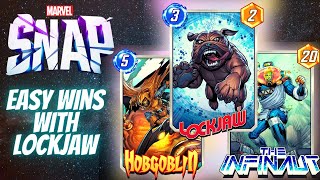 Surprise Your Opponents with LOCKJAW | Deck Breakdown + Gameplay | Marvel Snap