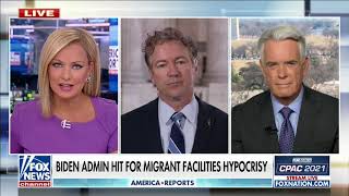 Sen. Paul Discusses Biden's Pandemic Relief and Migrant Facilities Hypocrisy - February 25, 2021