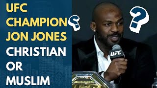 UFC Champion Jon Jones' Faith: Christian or Muslim? #ufc #jonjones