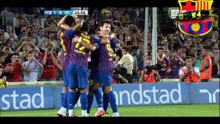 FC Barcelona 5-0 Villareal CF Thiago's Goal Liga BBVA 29/08/2011 HD 720p