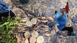 Pesca Y Cosina Con Los Suegros pero Mira c0mo se Rebuscaron en la pesca