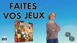 Présentation du jeu de société Museum