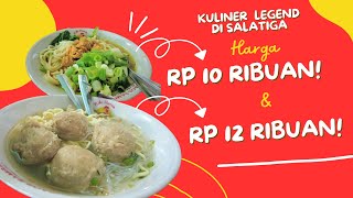 BAKSO LEGENDARIS DI SALATIGA, HARGA 12 RIBUAN TAPI RASANYA UENAKKKK || BAKSO ABC SARI ROSO, SALATIGA