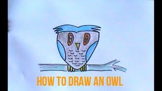 HOW TO DRAW AN OWL