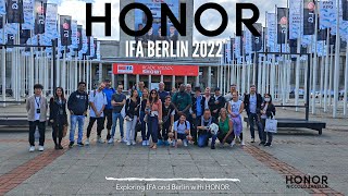 HONOR IFA Berlino 2022: vlog experience