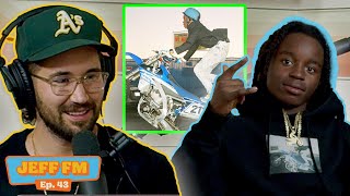 THE 14 YEAR OLD DIRT BIKE PRODIGY FROM WATTS  | JEFF FM | Ep. 43