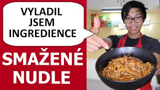 Smažené nudle - vyladil jsem recept a chutnají, jak z dobrého bistra