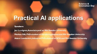 Practial AI applications