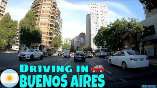 Driving in Buenos Aires | from Recoleta to Belgrano