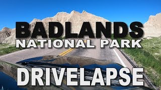 Badlands National Park Drivelapse