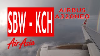 TRIP REPORT | AirAsia AK6461: Sibu SBW ✈ Kuching Int'l KCH | Christmas Day Departure on An A320neo