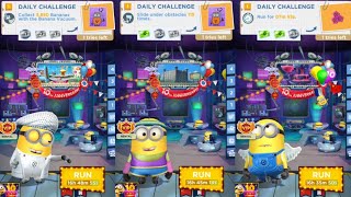 Minion Rush Completed Today's Daily Challenge Missions Run#575 @De_Epic