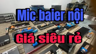 Thanh lý Míc baier siêu rẻ hàng nội hàng vĩ tím xịn chất Zalo 0967904435