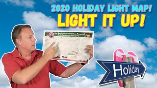 South Mountain Light Display Map - 2020 Edition