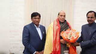 KCR Met Modi Delhi