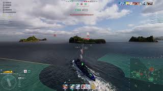 World of Warships Clan Battle (Season 27) “Asp” [4-FUN] vs [AOWAR]