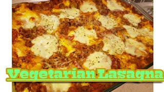 Happy Holiday Vegetarian Lasagna