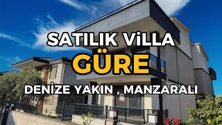 Güre Satılık Sıfır Villa / Denize Yakın / Deniz Manzaralı / Tripleks / Güre Sahilde