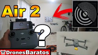 Dji Mavic Air 2 Prueba Estabilidad en Interiores y Prueba de Camara Tutoriales Mavic Air 2 Español