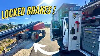 SKYJACK Boom Lift Locked Brakes! Quick Troubleshooting