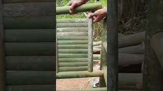 Membuat Kursi Dari Bambu Untuk Bersantai Di Saat Camping #camping #buildshelter #bushcraft