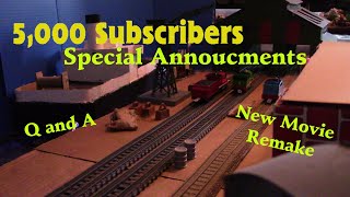 5,000 Subscribers Special Announcements: Q&A and New Movie Remake