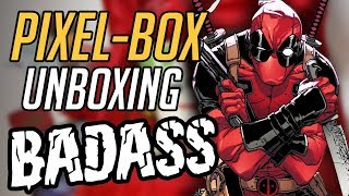 Komiksowa paczka TWARDZIELA - Unboxing "BADASS" PIXELBOX