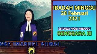 IBADAH 28 Februari 2021