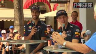 Verstappen & Ricciardo Joke about the Monaco GP   2017 Monaco GP