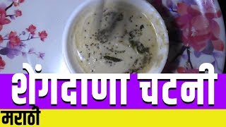 Shengdanyachi chatni | शेंगदाणा चटनी | Peanut Chatni.