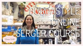 BurdaStyle Online Class: Mastering The Serger