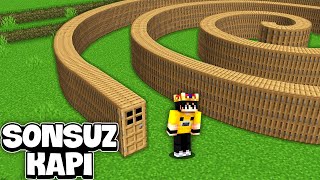 Minecraft'ta SONSUZ KAPI İLE SALAK KARDEŞİMİ TROLLEDİM!!