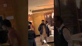 Pakistan team Dinner Time In America