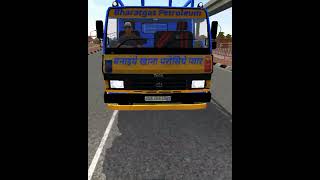 🚚🚛India Bharatgas petroleum truck driving|| Bus simulator Indonesia New Tata truck mod|| short 💯💥