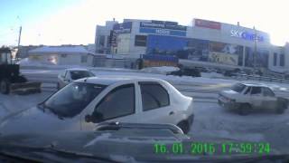 Russian Car Crash Compilation 18 01 2016 , Russian Road Rage