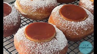 Leche Flan Donuts | Caramel Flan Donuts | ASMR