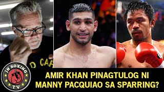 MANNY PACQUIAO PINATULOG ANG 4 DIVISION WORLD CHAMPION SA KANILANG SPARRING?