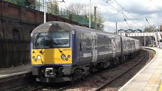 Greater Anglia Liveried 360101 and 360105 at Kentish Town