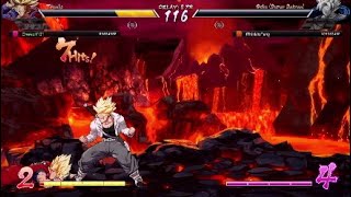 DBFZ Amazing Trunks 1v3 comebacks