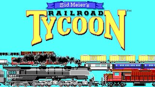 RAILROAD TYCOON (1990): All Locomotives & Cars